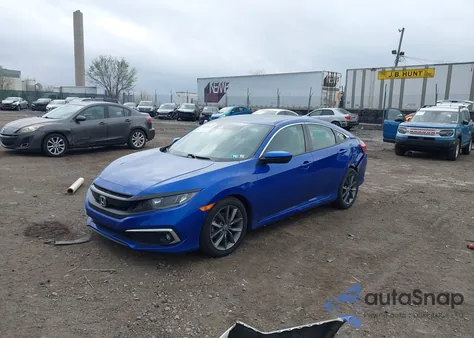 2021 Honda Civic Ex z USA, uszkodzony, nr VIN 2HGFC1F35MH703346